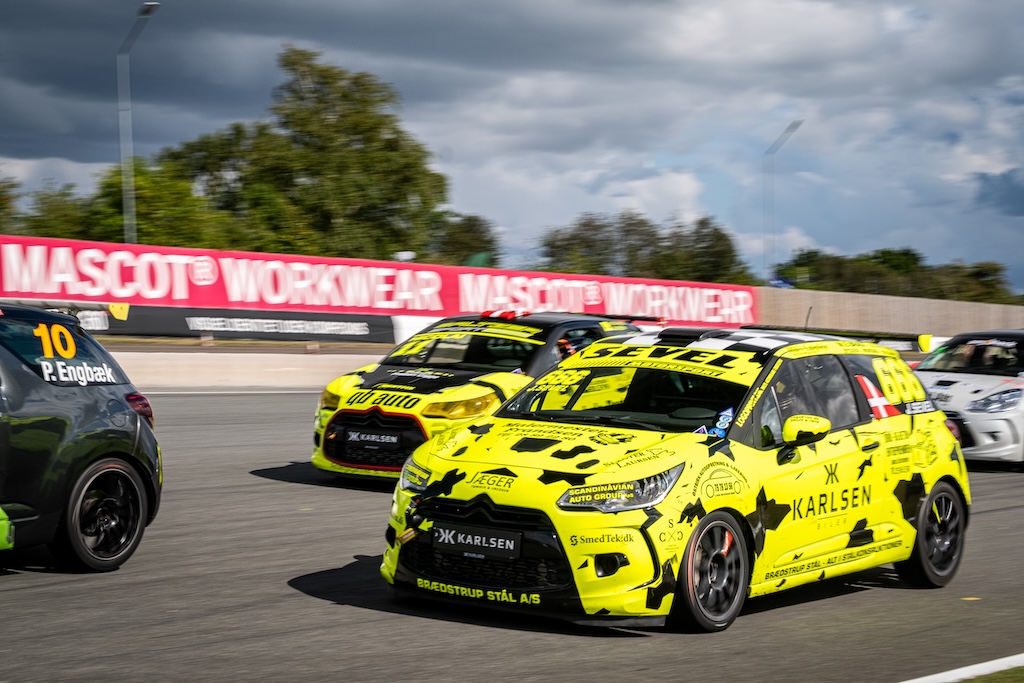 Tætte kampe i DS3 Cup - men Larsen gjorde det igen.
(Foto: Grippo)